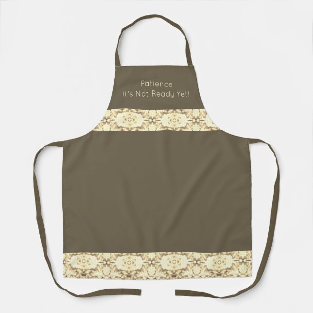 Elegant. Digs And Brown Apron (Front)