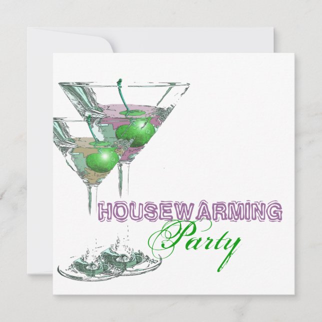 Elegant dinner cocktail party CUSTOMIZE Invitation (Front)