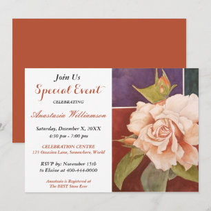 ELEGANT DINNER PARTY EVENT INVITE