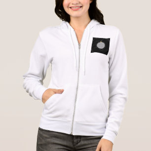 Elegant Disco Ball Christmas Ornament Hoodie