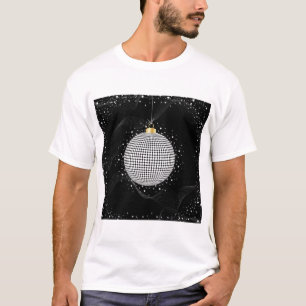 Elegant Disco Ball Christmas Ornament T-Shirt