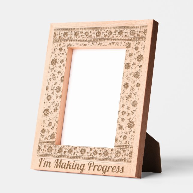 Elegant Display for Photos & Artwork Engraved Fram Etched Frames (Left)