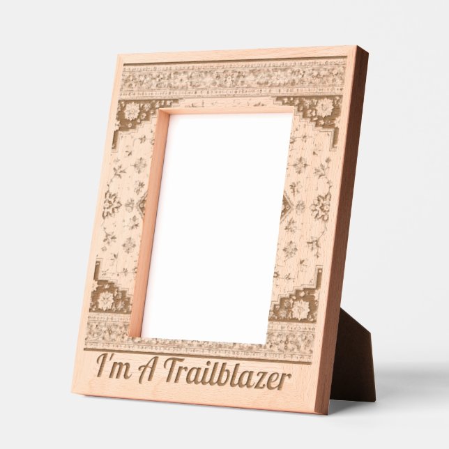 Elegant Display for Photos & Artwork Etched Frames (Left)