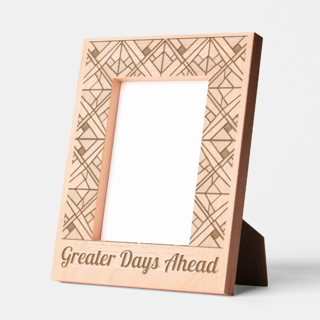 Elegant Display for Photos & Artwork Etched Frames (Left)