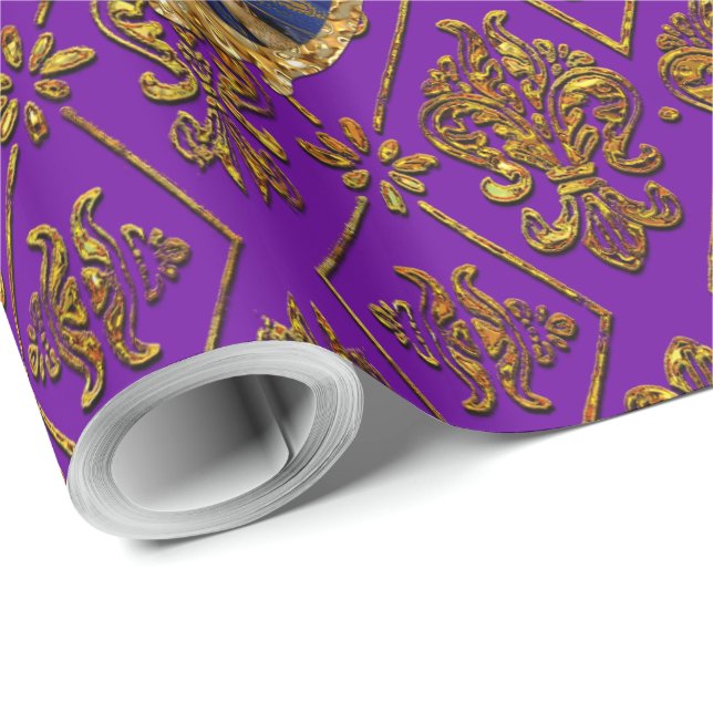 Elegant Divine Infant  (30 feet) Wrapping Paper (Roll Corner)