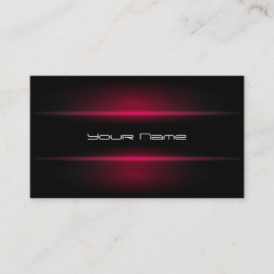 Elegant DJ Business Card