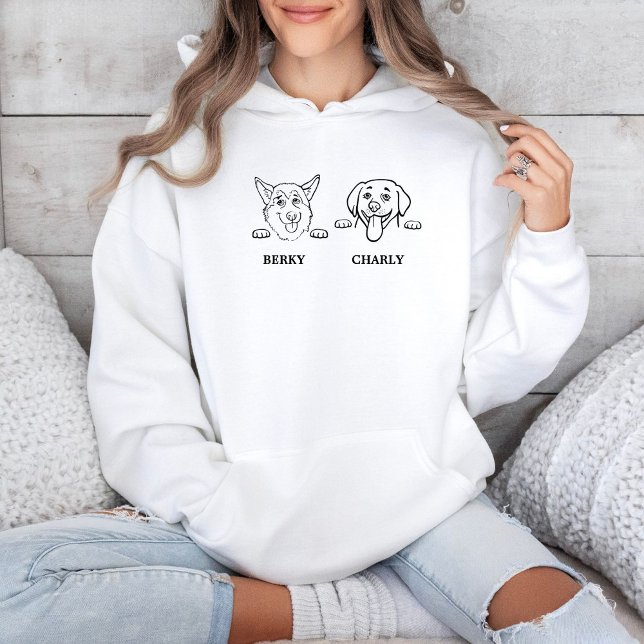 Elegant  Dog Breed Custom name  Hoodie (Creator Uploaded)