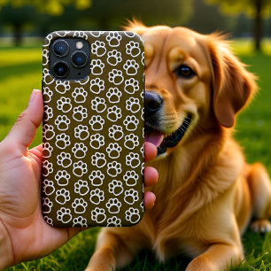 Elegant Dog paws brown  iPhone 11 Pro Case