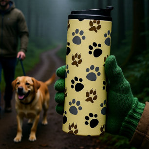 Elegant Dog pet paws cream Thermal Tumbler