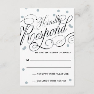 Elegant Dot Silver Response