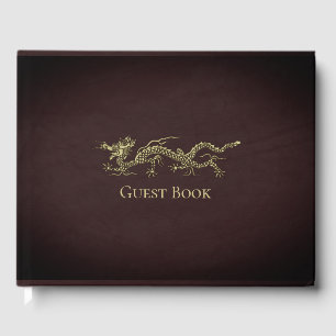 Elegant Dragon Guest Book