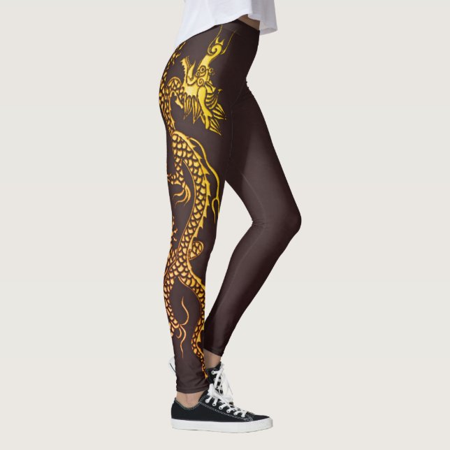 Elegant Dragon Leggings (Right)