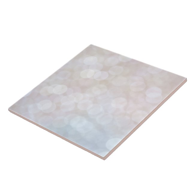 Elegant Dreamy Bokeh Light Texture Tile (Side)