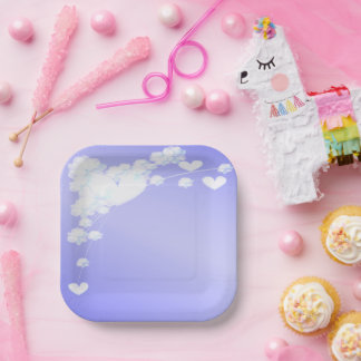 Elegant Dreamy  Paper Plate