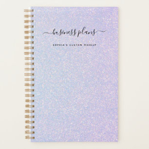 Elegant Dreamy Pastel   Glam Blue and Pink Planner