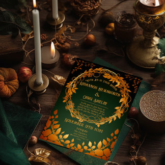 Elegant Druid Hill Autumn Themed 