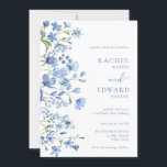 Elegant Dusty Blue Wildflower Wedding Invitation<br><div class="desc">Introducing our exquisite Elegant Dusty Blue Wildflower Wedding Invitation, a timeless masterpiece that effortlessly captures the essence of romance and sophistication. Delicately adorned with enchanting dusty blue wildflowers, this invitation exudes a sense of natural beauty and charm. Crafted with meticulous attention to detail, each element of this invitation speaks volumes...</div>