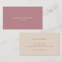 Elegant dusty rose professional