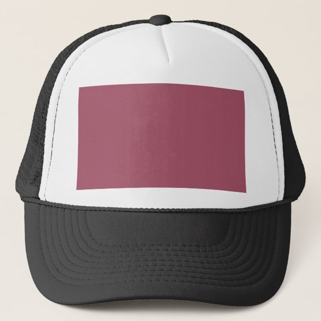 Elegant dusty rose Throw Pillow Trucker Hat (Front)