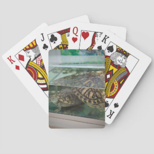 Elegant Earth-Tone Playing Cards