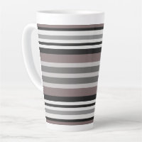 Elegant Earth Tones Brown Savannah Stripes Pattern