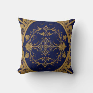 Elegant Earthy Throw Pillow