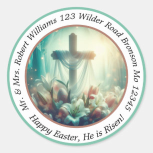 Elegant Easter Blessings Seal