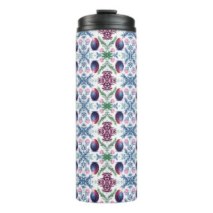 Elegant Easter Egg Botanical Art Thermal Tumbler
