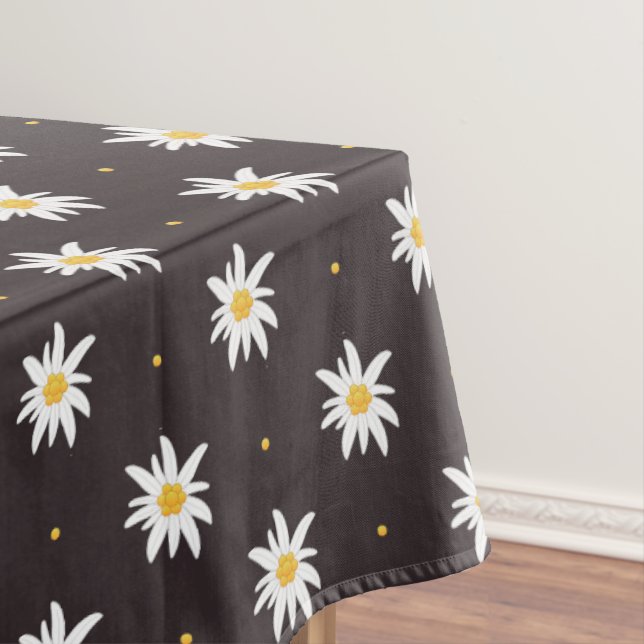 Elegant Edelweiss Tablecloth (In Situ)