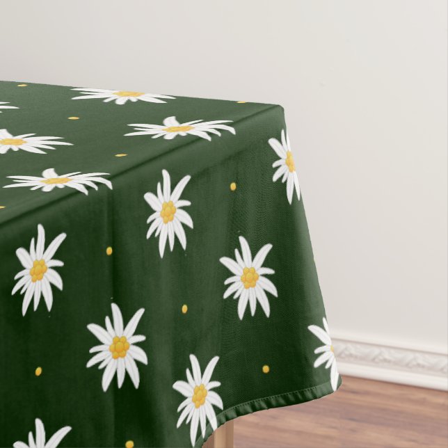 Elegant Edelweiss Tablecloth (In Situ)