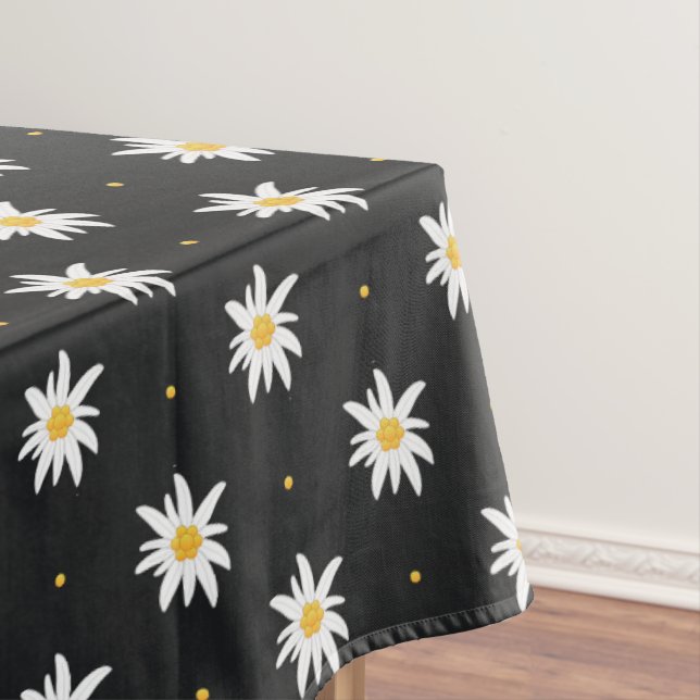 Elegant Edelweiss Tablecloth (In Situ)