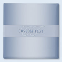 Elegant Editable Monogram Script Writing | Blue