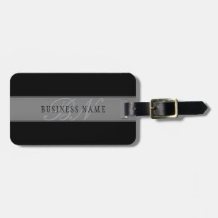 Elegant Editable Script Business Name/other Text Luggage Tag