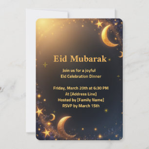 Elegant Eid Celebration Invitation