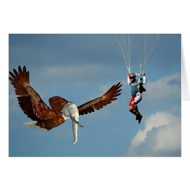 Elegant Elephant Eagle (Front Horizontal)