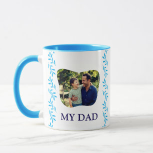 Elegant Emerald Ivy Father's Day Mug