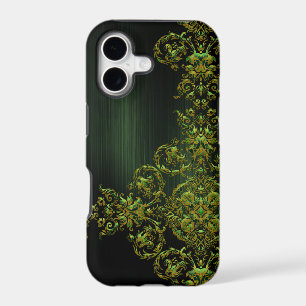 Elegant Emrald Green Damask