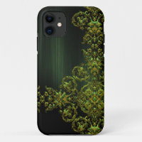 Elegant Emrald Green Damask