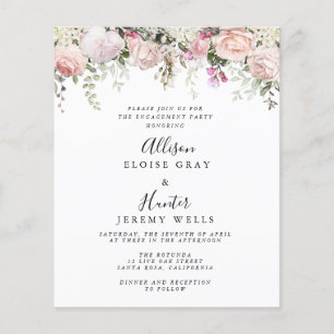 Elegant Engagement Party Invitation