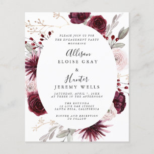 Elegant Engagement Party Invitation