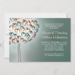 elegant engagement party invitations