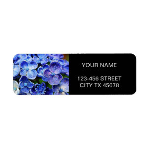 elegant english country garden blue purple lilac