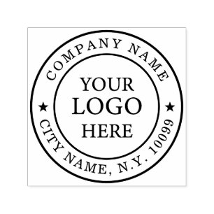 Elegant Enterprise Logo Self-inking Stamp