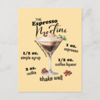 Elegant Espresso Martini Recipe Cocktail Art