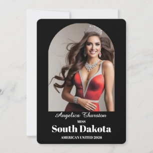 Elegant Essentials Pageant Autograph Card