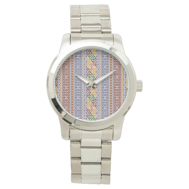 elegant ethnic pattern   watch (Front)