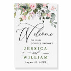 Elegant Eucalyptus Blue Roses COUPLE SHOWER