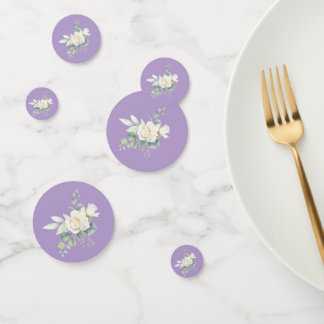 Elegant eucalyptus botanical Table Confetti