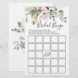 Elegant Eucalyptus Greenery Bridal Shower Game