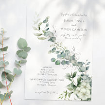 Elegant Eucalyptus Greenery Leaves